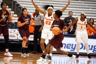 Syracuse held Maryland Eastern Shore to 14 second-half points.